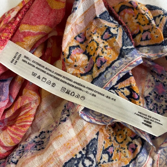 Free People Gypsy Boho Lagenlook Trapeze Slip Dress - Picture 8 of 9